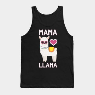 Mama Llama - Funny Mother's Day Llama Tank Top